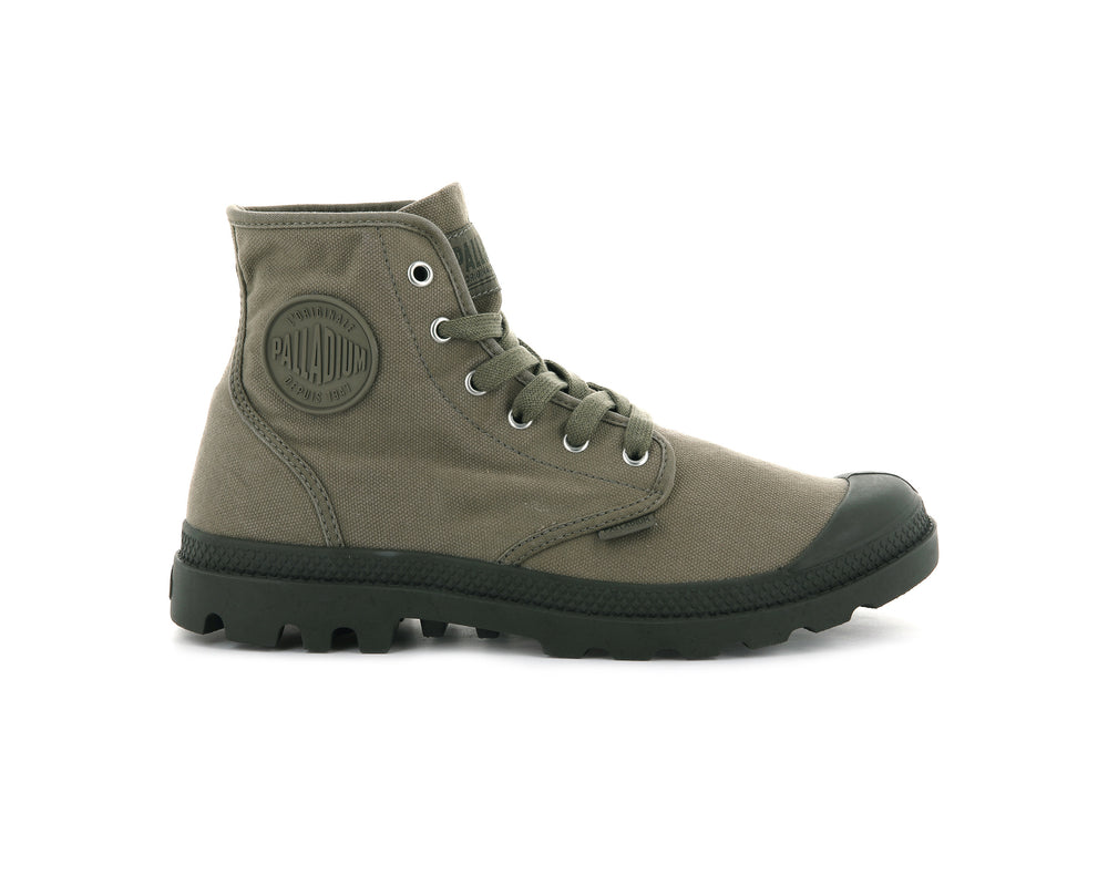 Botas Palladium PAMPA HI Hombre Verde | Costa Rica-94307